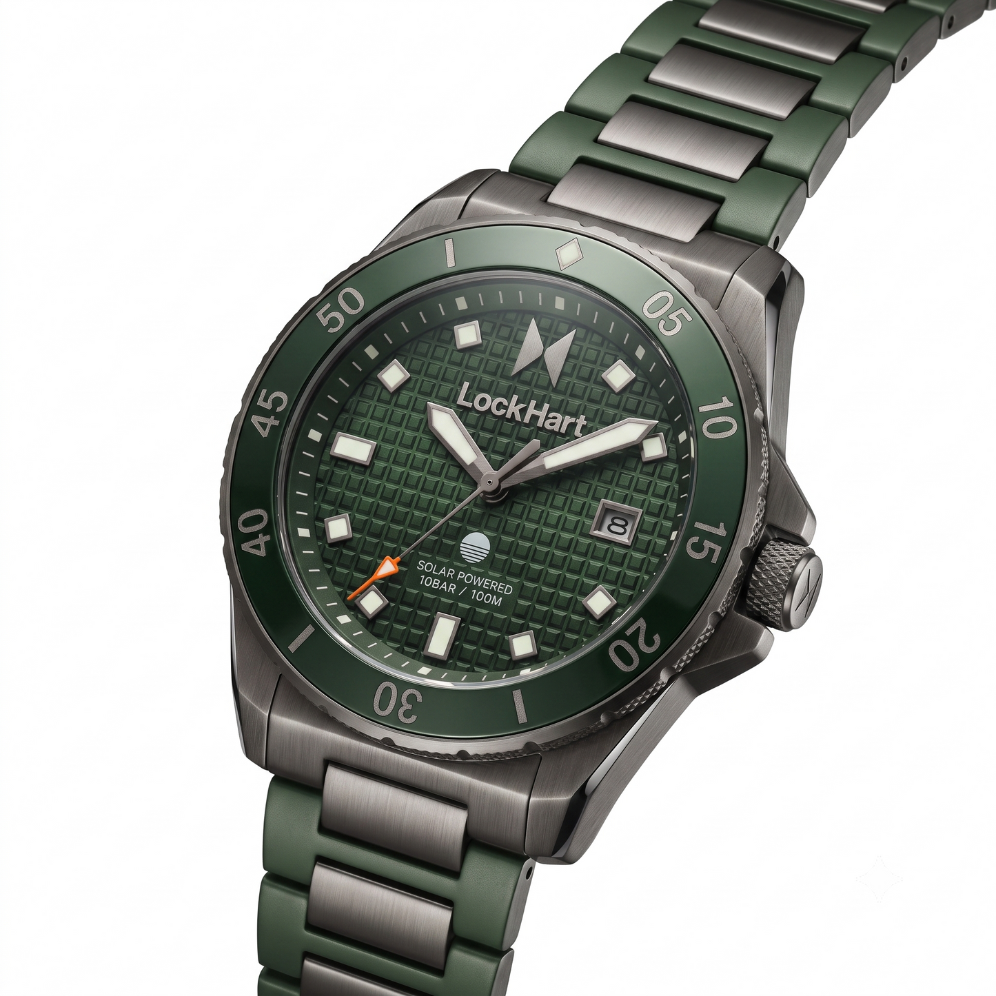 LockHart Horizon | 40mm | Emerald Green