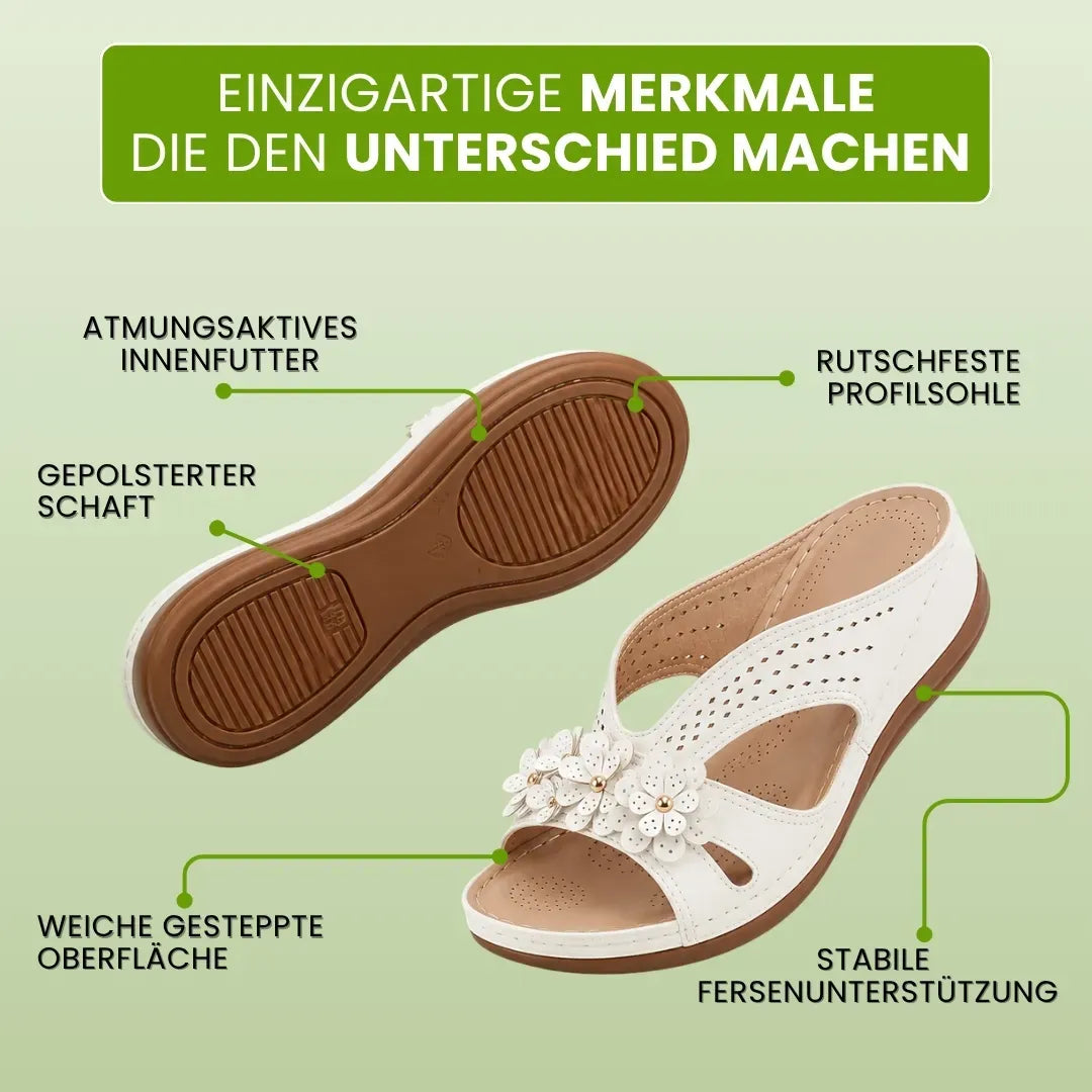 Orthopädische Damen-Komfortsandalen | Ergonomisches Fußbett · Leicht